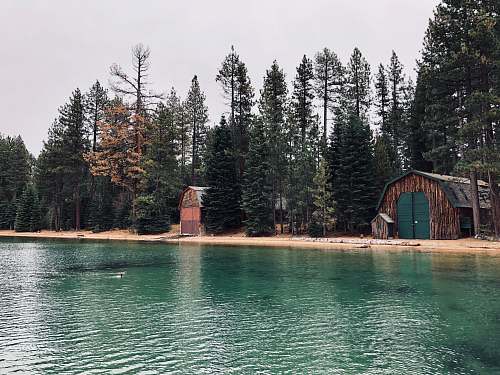 south lake tahoe cavern near lake with forest outdoors